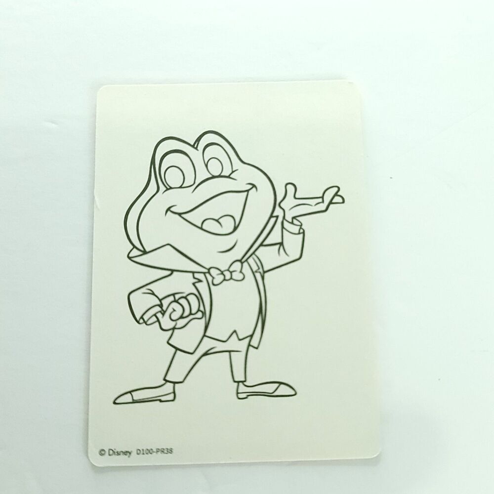 Thaddeus Toad 2023 Card Fun 1/1 Disney 100 Carnival  Paper Sketch Card D100-PR38